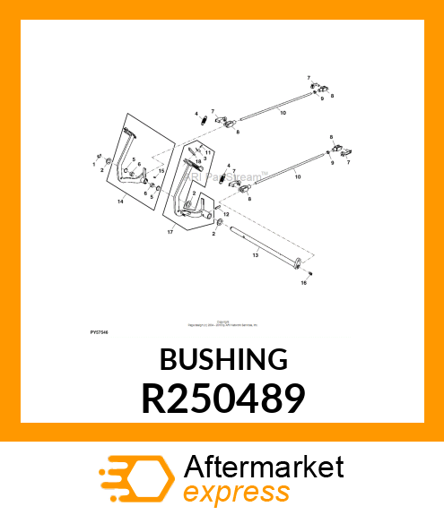 BUSHING, BUSHING R250489