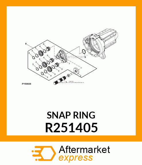 SNAP RING R251405