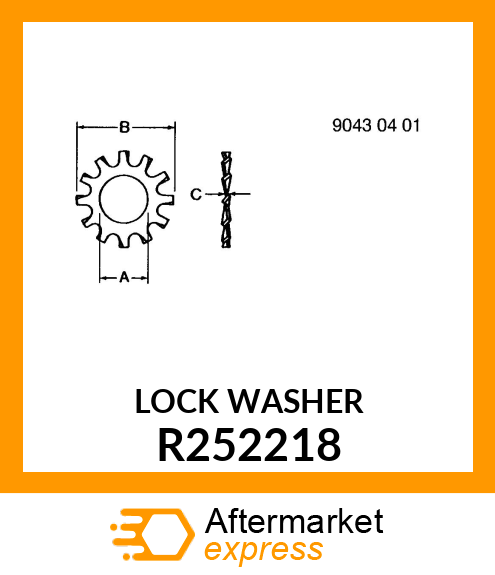 LOCK WASHER R252218