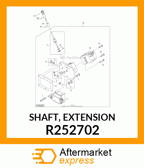 SHAFT, EXTENSION R252702