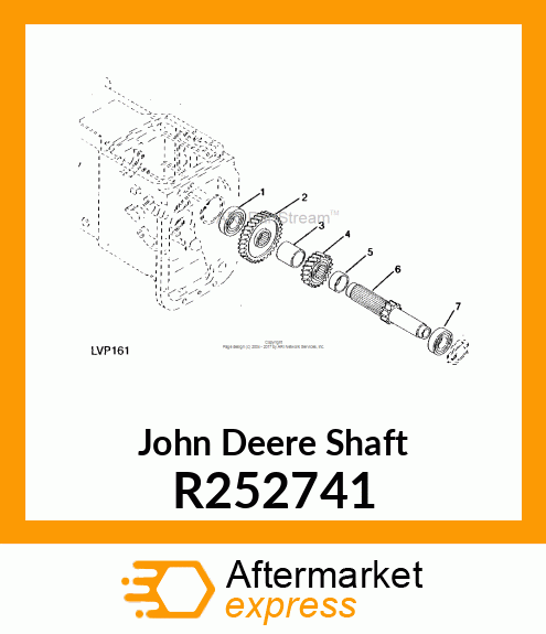 SHAFT, HARD SHOT PEENED R252741