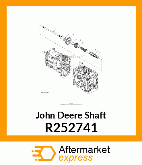 SHAFT, HARD SHOT PEENED R252741