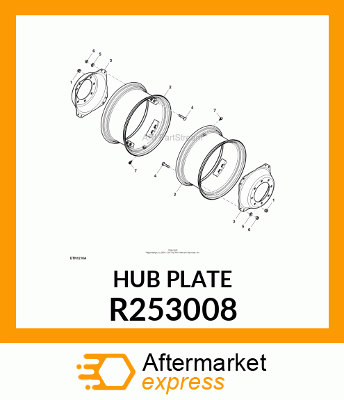 TIRE AND RIM ASSEMBLY, DISK, WHEEL, R253008