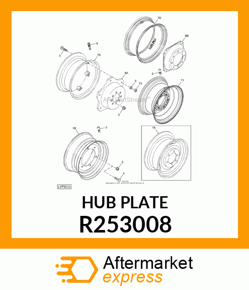 TIRE AND RIM ASSEMBLY, DISK, WHEEL, R253008