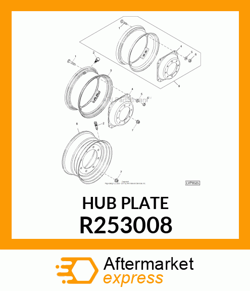 TIRE AND RIM ASSEMBLY, DISK, WHEEL, R253008