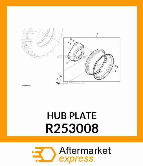 TIRE AND RIM ASSEMBLY, DISK, WHEEL, R253008