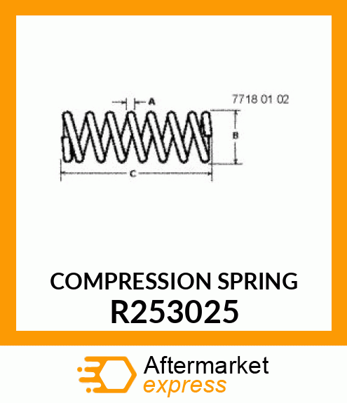 COMPRESSION SPRING R253025