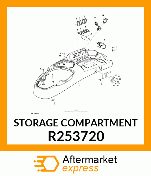 STORAGE COMPARTMENT R253720