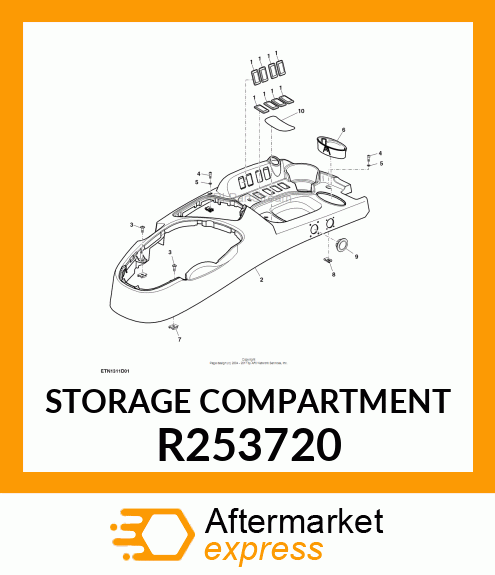 STORAGE COMPARTMENT R253720