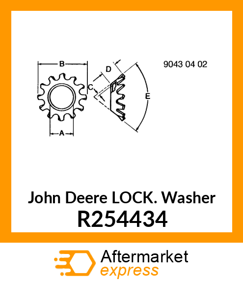 LOCK WASHER R254434