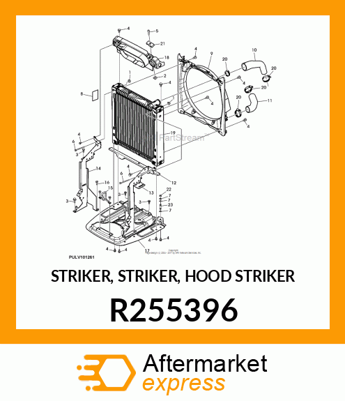 STRIKER, STRIKER, HOOD STRIKER R255396