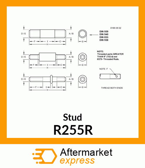 Stud R255R