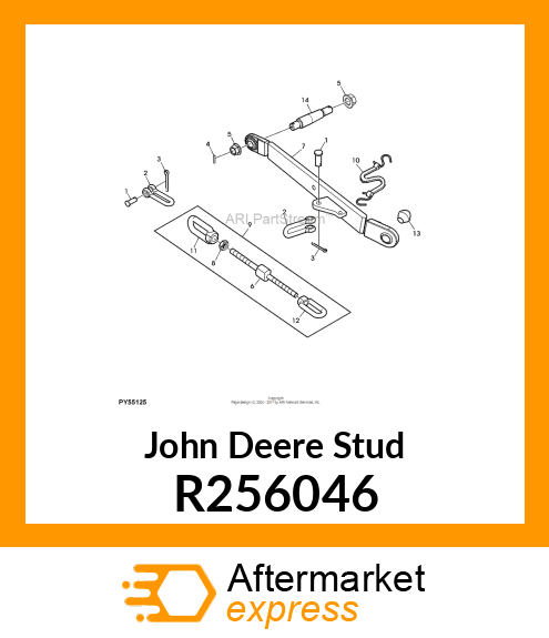 STUD, PIN, TAPERED R256046