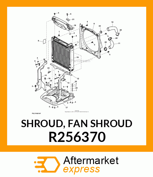 SHROUD, FAN SHROUD R256370