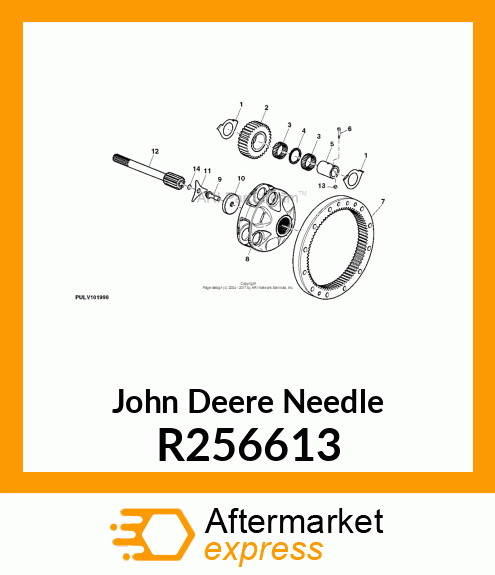 NEEDLE, BEARING R256613