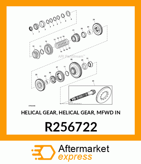 HELICAL GEAR, HELICAL GEAR, MFWD IN R256722