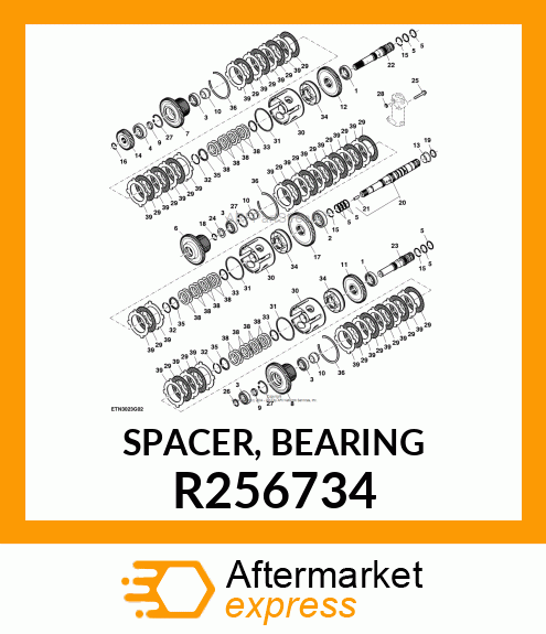 SPACER, BEARING R256734