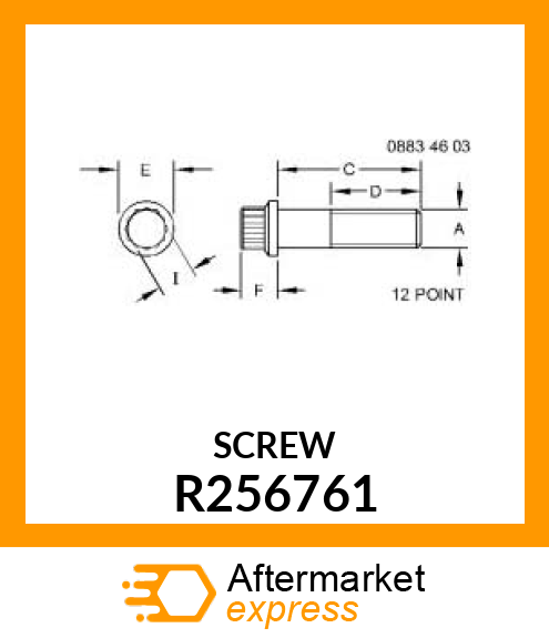 SCREW R256761