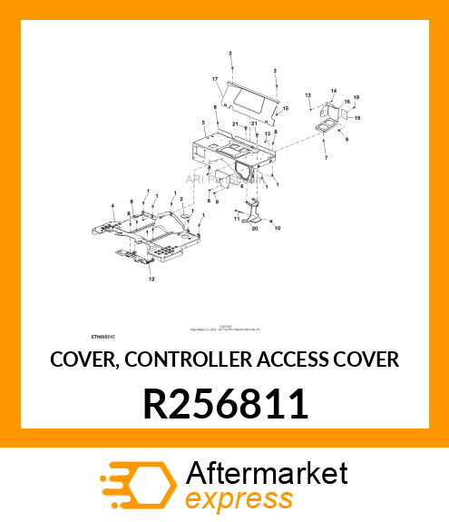COVER, CONTROLLER ACCESS COVER R256811