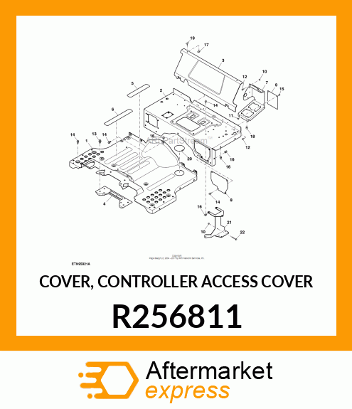 COVER, CONTROLLER ACCESS COVER R256811