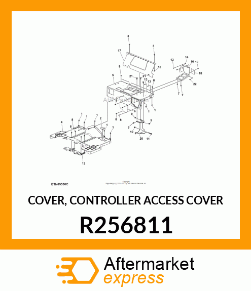 COVER, CONTROLLER ACCESS COVER R256811