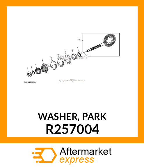 WASHER, PARK R257004