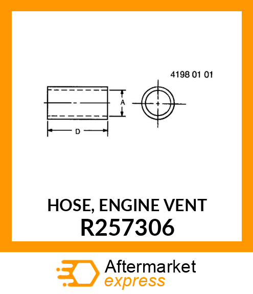 HOSE, ENGINE VENT R257306