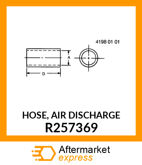 HOSE, AIR DISCHARGE R257369