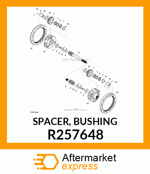 SPACER, BUSHING R257648