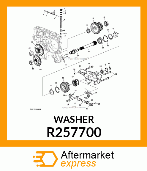 THRUST WASHER R257700