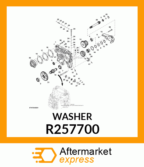 THRUST WASHER R257700