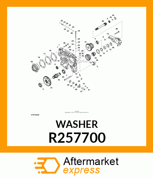 THRUST WASHER R257700