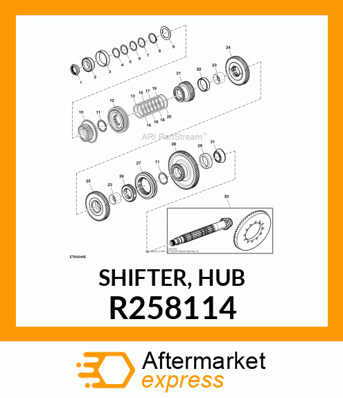 SHIFTER, HUB R258114