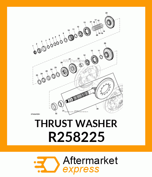 THRUST WASHER R258225