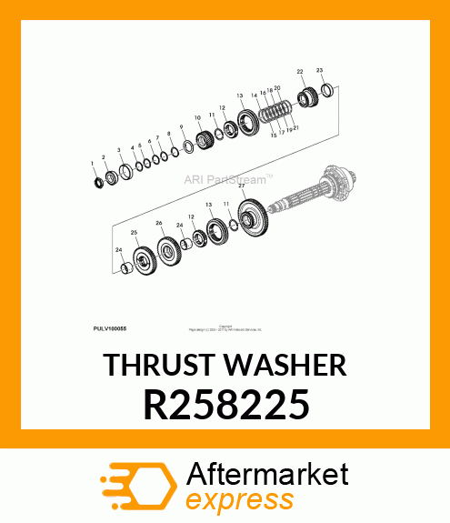 THRUST WASHER R258225