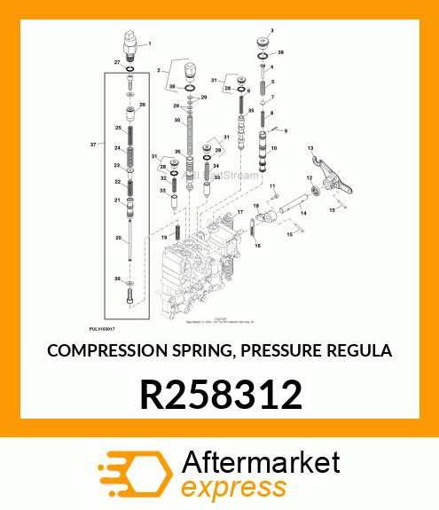 COMPRESSION SPRING, PRESSURE REGULA R258312