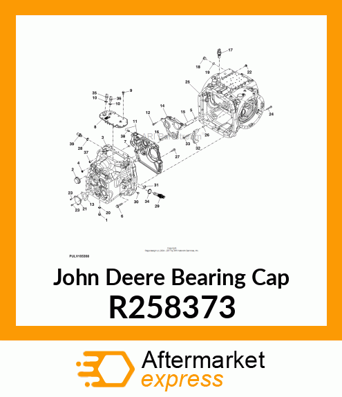 BEARING CAP, BEARING CAP R258373