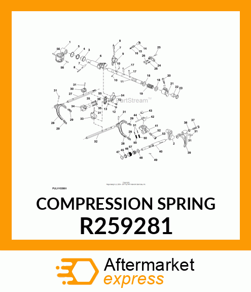 COMPRESSION SPRING R259281