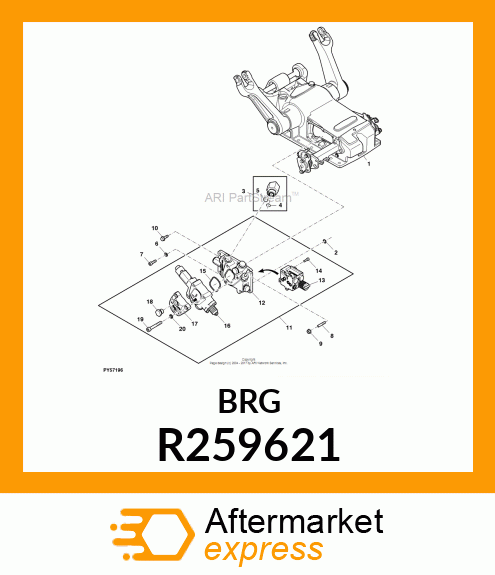 CONTROL VALVE, END CAP MACHINING PO R259621