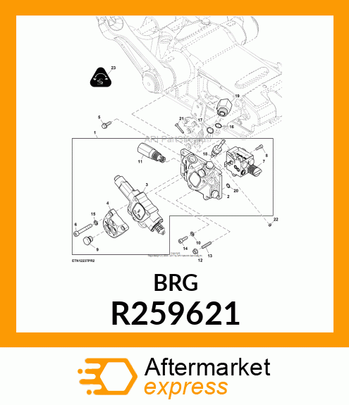 CONTROL VALVE, END CAP MACHINING PO R259621