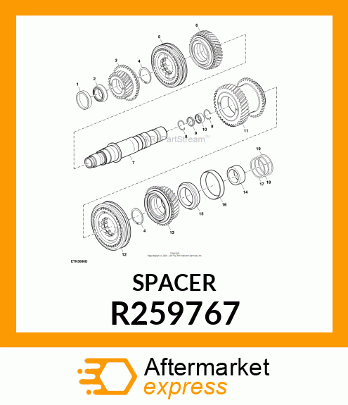 SPACER R259767