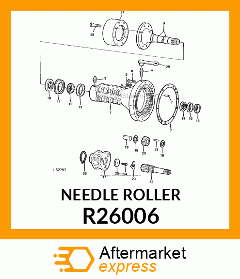 BEARING, ROLLER R26006