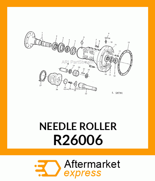 BEARING, ROLLER R26006