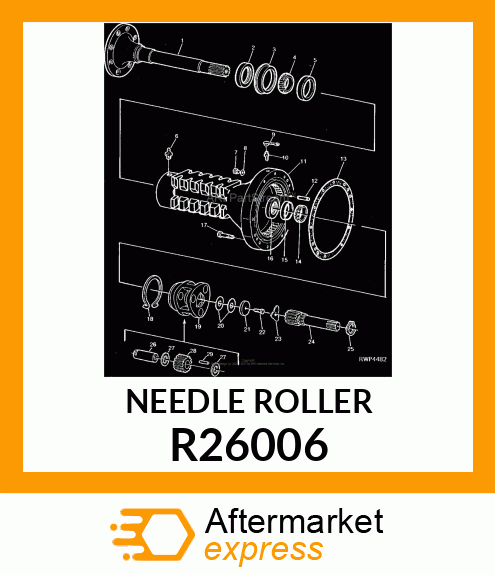 BEARING, ROLLER R26006