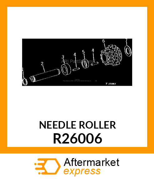 BEARING, ROLLER R26006