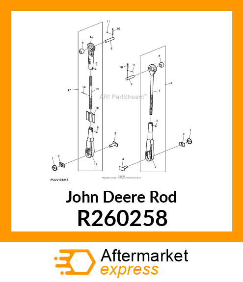 ROD, LIFT LINK R260258