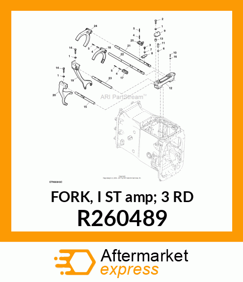 FORK, I ST amp; 3 RD R260489