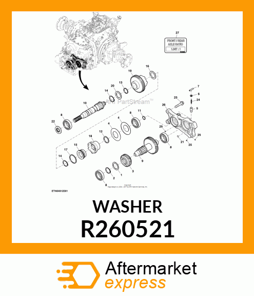 THRUST WASHER R260521