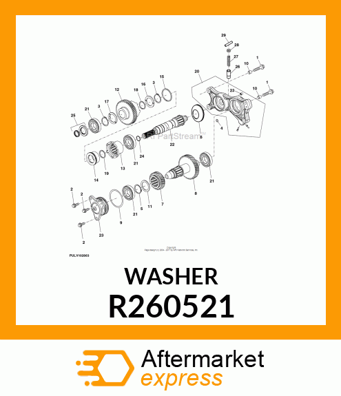 THRUST WASHER R260521