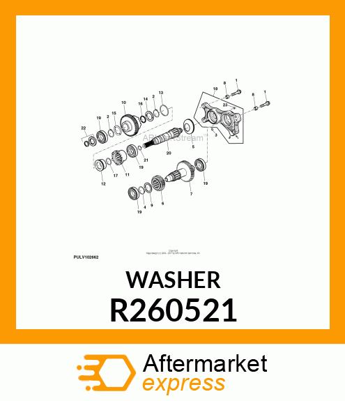 THRUST WASHER R260521